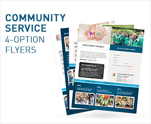 Charity Flyers – 4 Options - 3