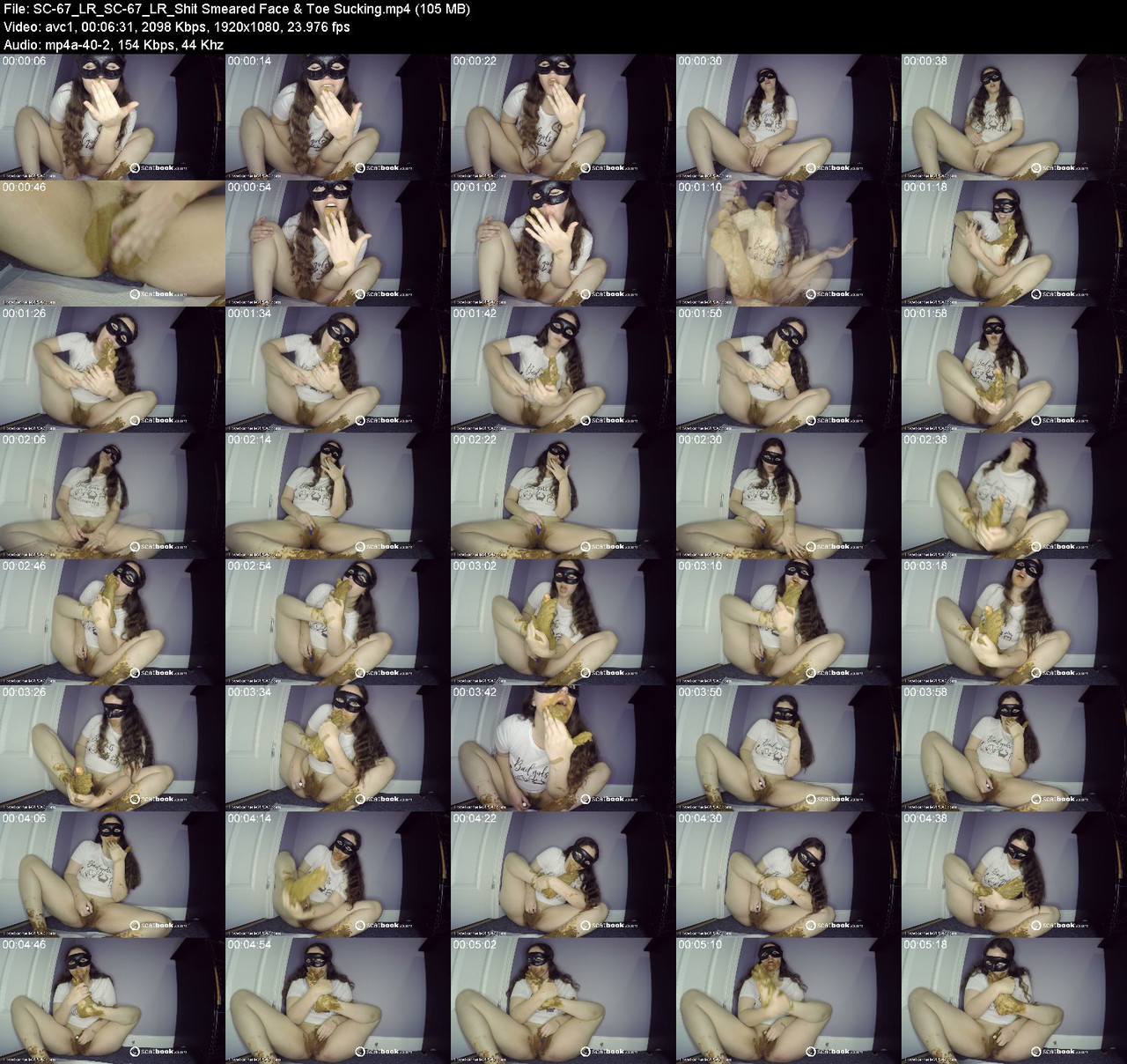 SC 67 LR SC 67 LR Shit Smeared Face Toe Sucking
