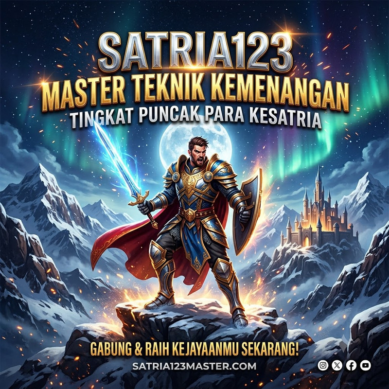 SATRIA123 MASTER TEKNIK KEMENANGAN
