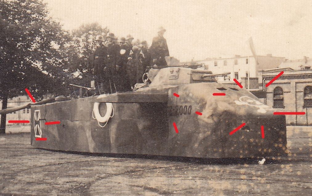 .6 Sd.Kfz.232 Panzerspähwagen Umbau Attrappe 1.W