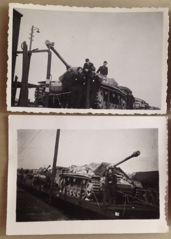 Sturmgeschütz-Batterie 659 1943 Fahrt aus dem Osten Russland 4