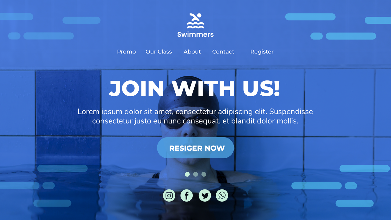 Membership Site website screenshot