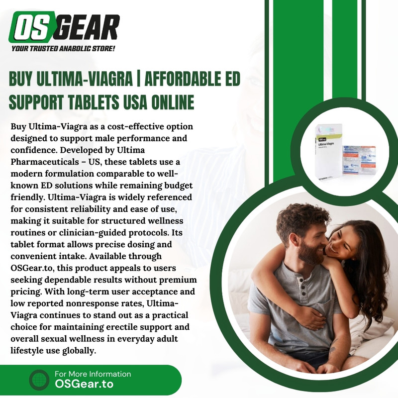 Buy Ultima Viagra Affordable ED Support Tablets USA Online