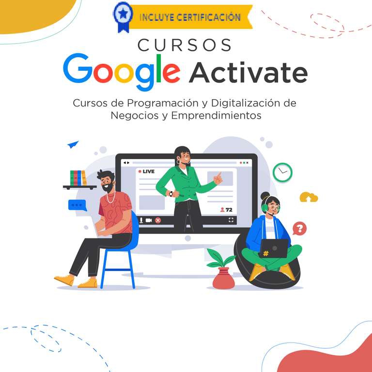 Google: 11 Cursos Gratis con Certificación 
