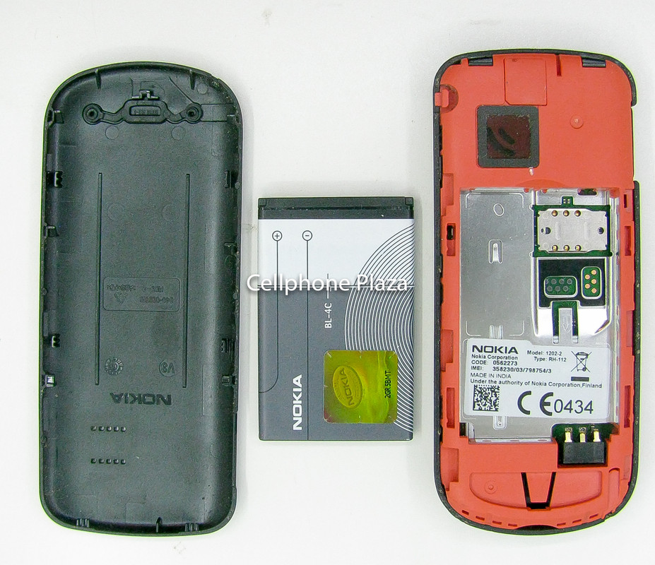 Nokia 1202 1202-2 RH-122 - Black Unlocked Used cellphone | eBay