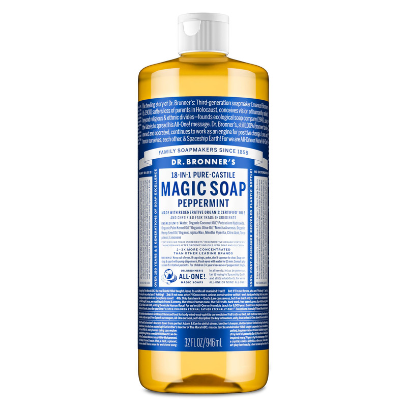 Dr. Bronner's Pure-Castile Magic Liquid Soap