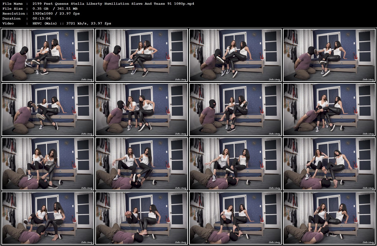 2199 Feet Queens Stella Liberty Humiliation Slave And Tease 91 1080p mp4