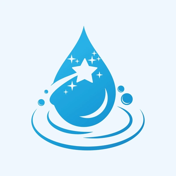 Pure Water Drop System Logo
