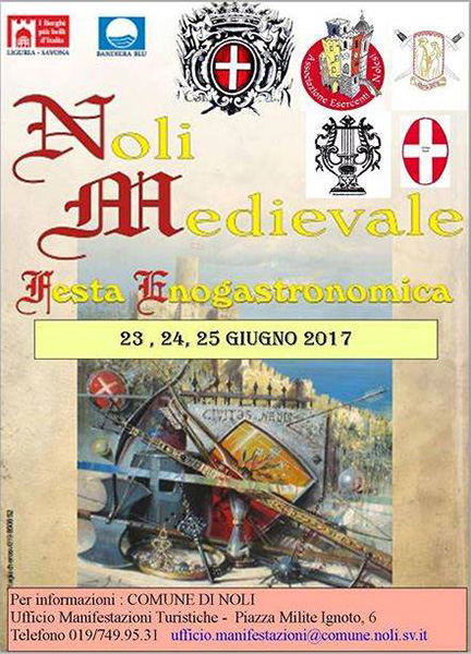 NOLI MEDIEVALE
23-24-25 GIUGNO 2017