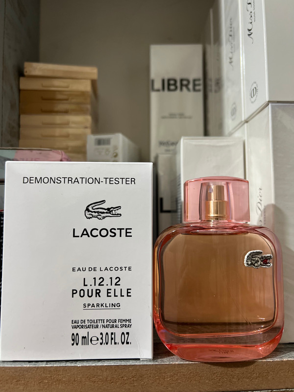Lacoste L.12.12 Blanc Eau de Toilette - 100 ML (Original Tester) - image 3