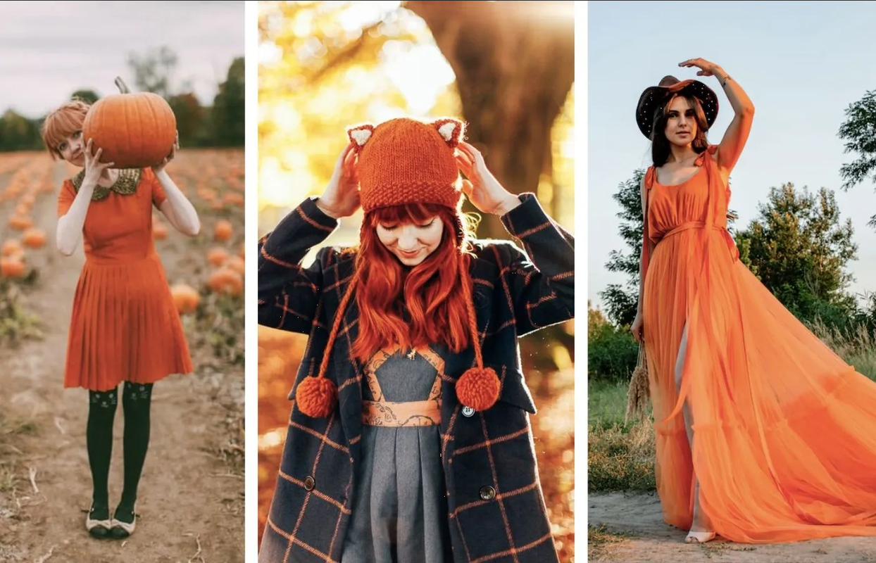 ¿Cómo usar el color naranja en otoño? Estos son los outfits de temporada