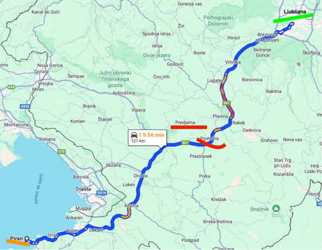 De Piran a Liubliana con parada en Predjama - Trieste (Italia) y Eslovenia (I) en pocos, poquísimos, días. Julio de 2025. (1)