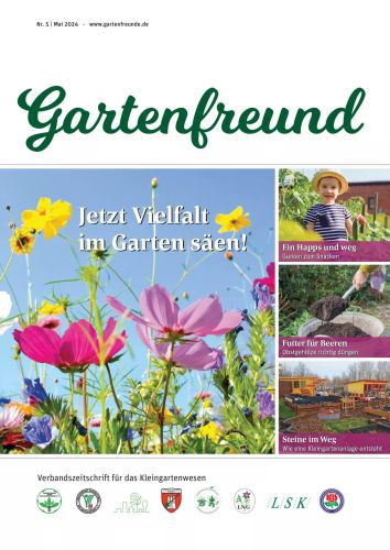 Cover: Gartenfreund Magazin Mai No 05 2024