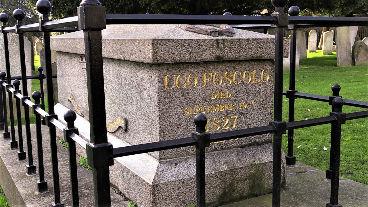 Ugo-Foscolo-s-grave-Chiswick