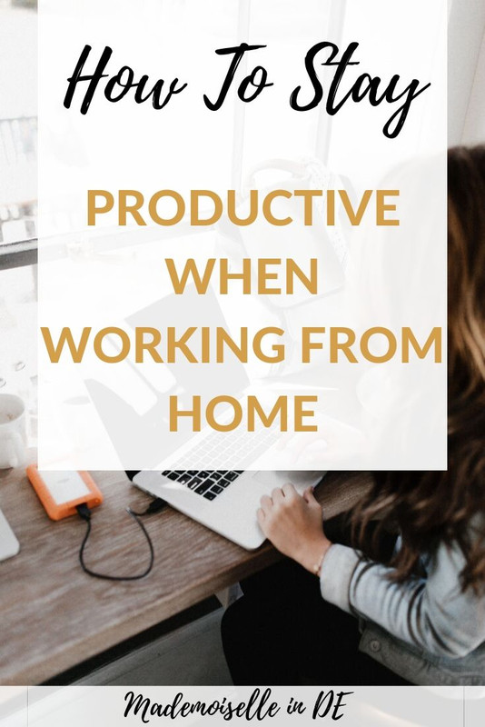 Staying Productive When Working From Home