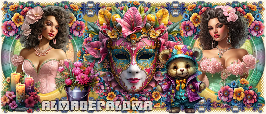 Carnival Mask almadepaloma