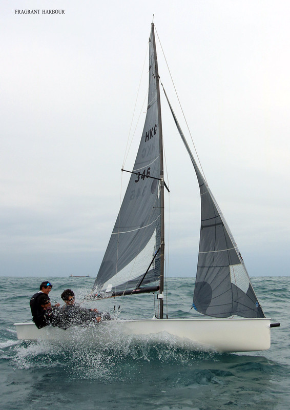 The VX One, Serendipity, leads the Sportsboats (Monsoon Spring Series 2024, Race 3)