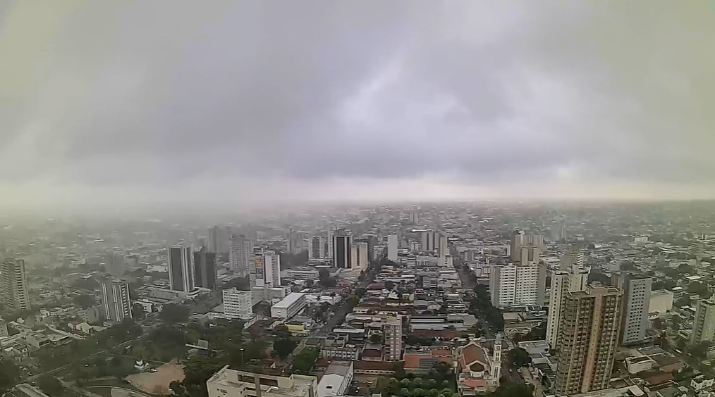 Campo Grande nesta manhã de segunda-feira
