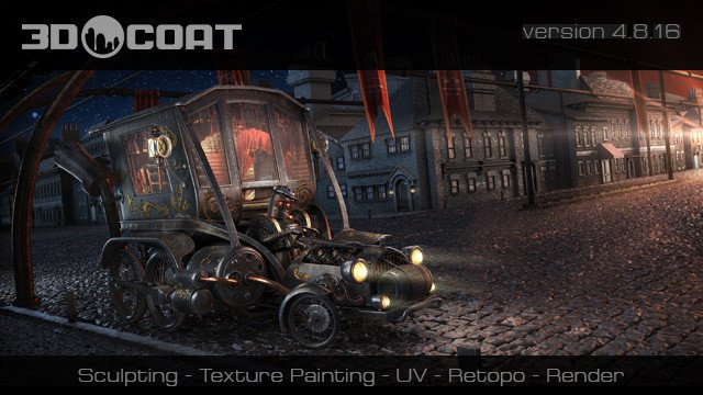3D-Coat v4.8.29 Multilingual (x64)
