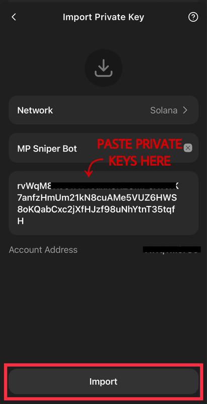 Wallet export step 4