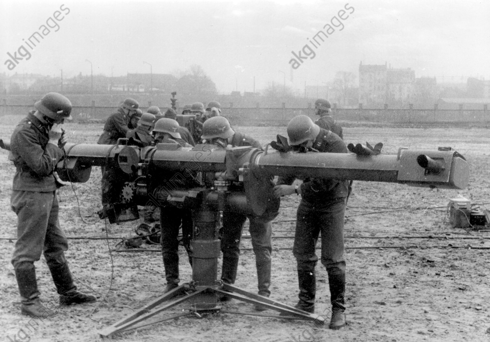 III. Reich - Flak und schwere Geschütze 1939.