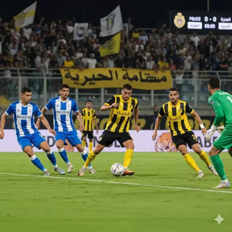 مباراة الشرطة ضد الاتحاد ديربي العاصمة