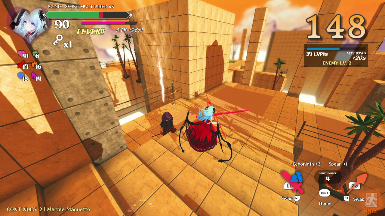 Ecrazeus Castle gameplay capture