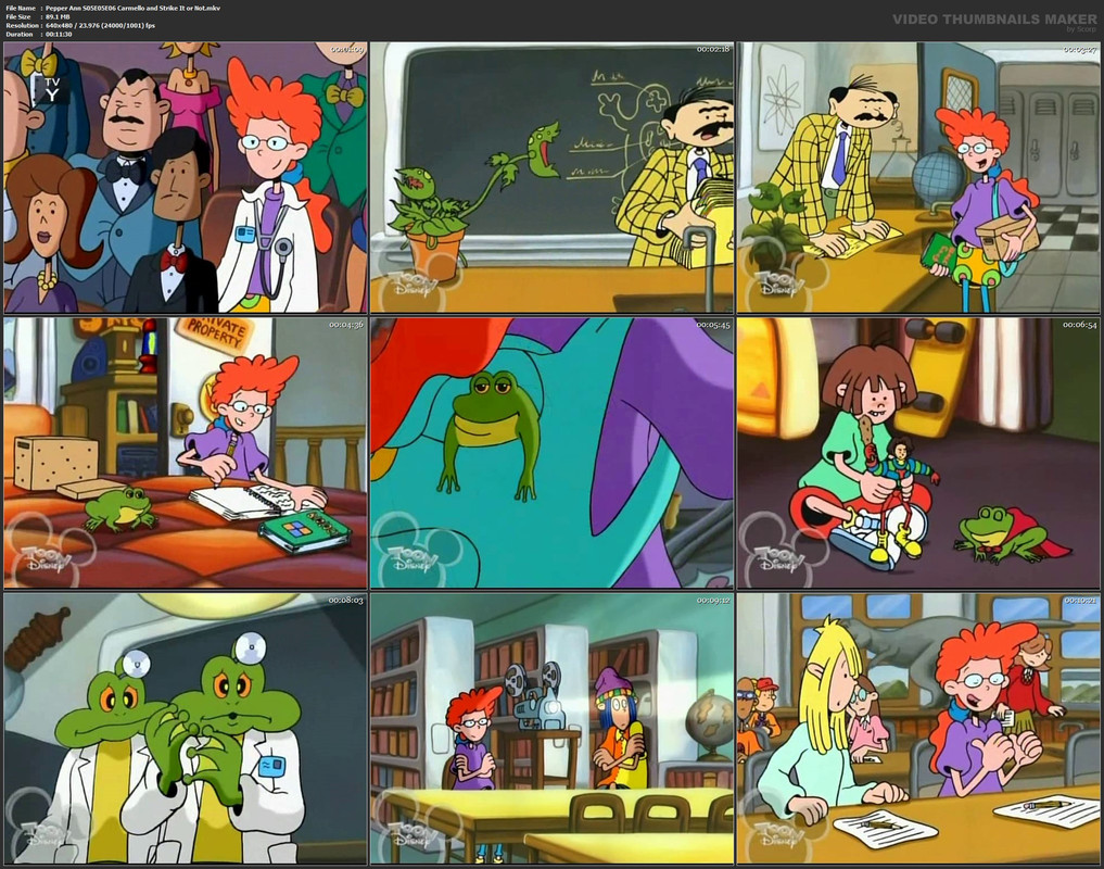 Pepper Ann S05E05E06 Carmello and Strike It or Not.mkv