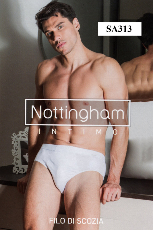 3 Slip Uomo Nottingham Cotone Mercerizzato Con Elastico Infilato - Foto 9