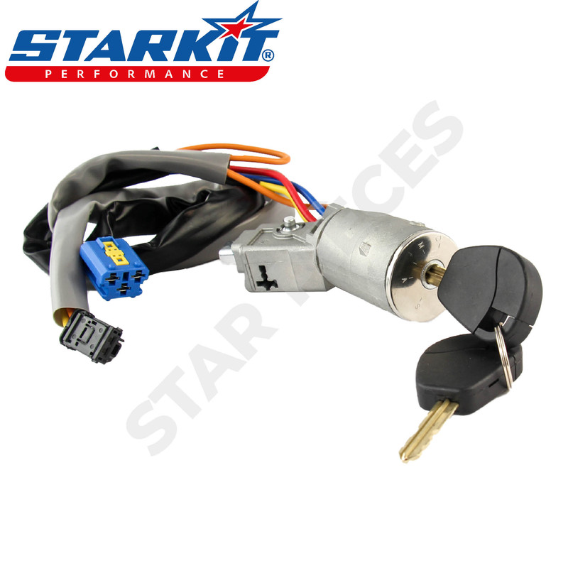 Cylindre De Contacteur D’allumage Pour Peugeot Partner 1.6 (2008-2022) – Avec 2 Clés, Métal Durable - 10