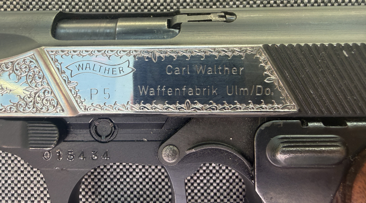 Graviertes Gewehr Ansicht 5