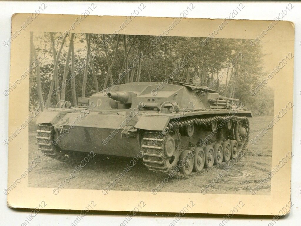 Foto, Wehrmacht, Fahrschulprüfung auf Sturmgesch