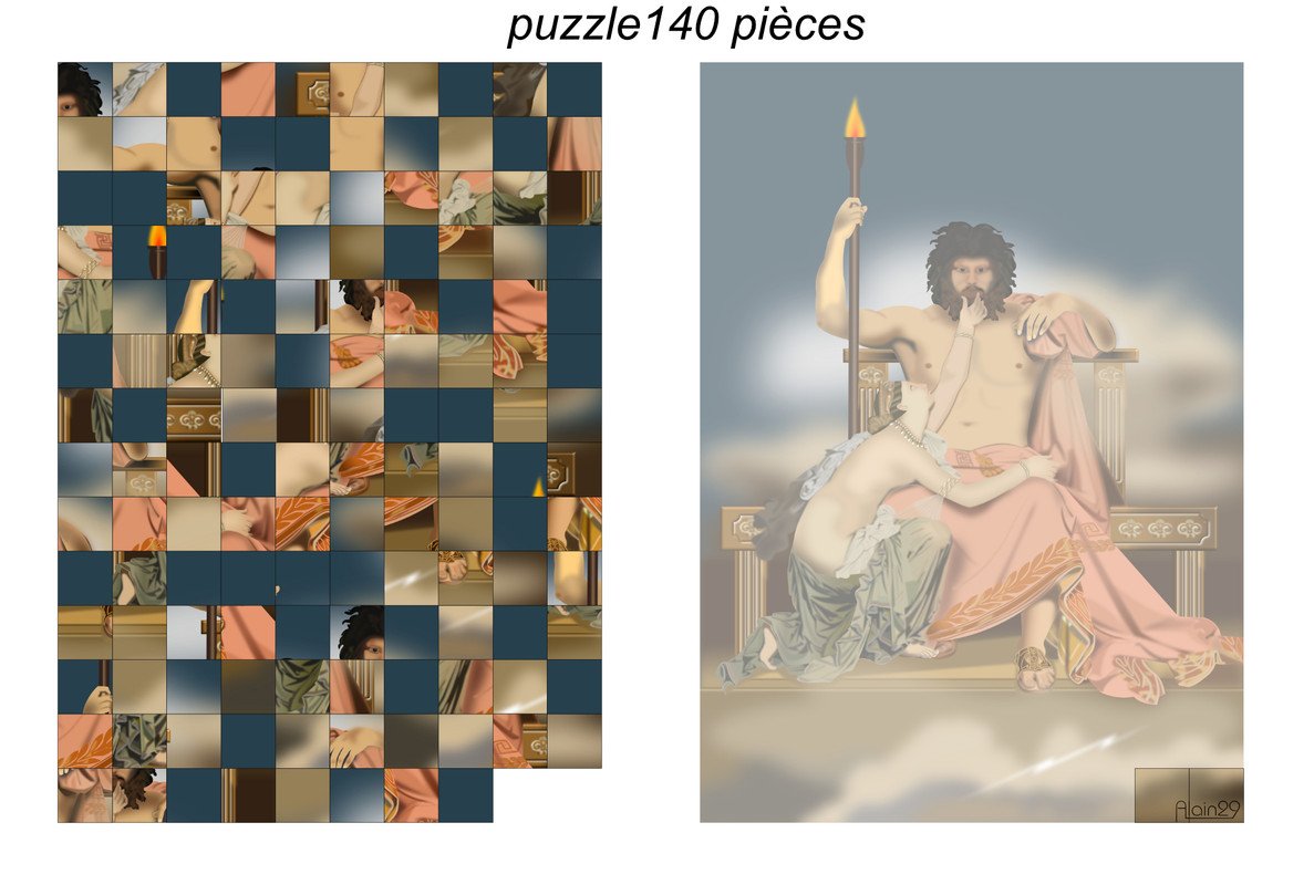 PUZZLE THETIS 140 PIECES