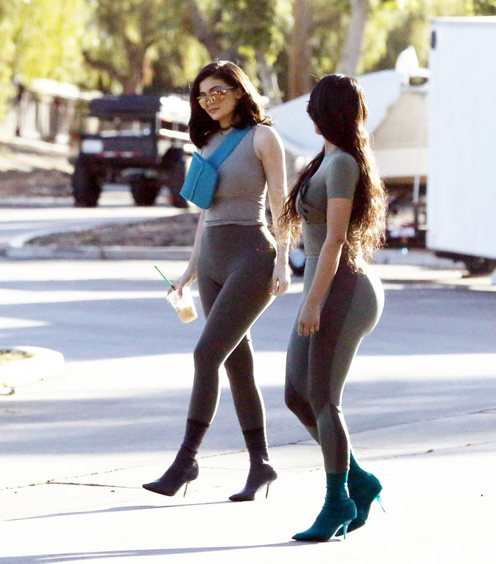 kim-kardashian-and-kylie-jenner-in-tights-out-in-calabasas-06-11