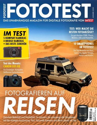 Cover: Fototest Magazin für Digitale Fotografie No 03 Mai-Juni 2023