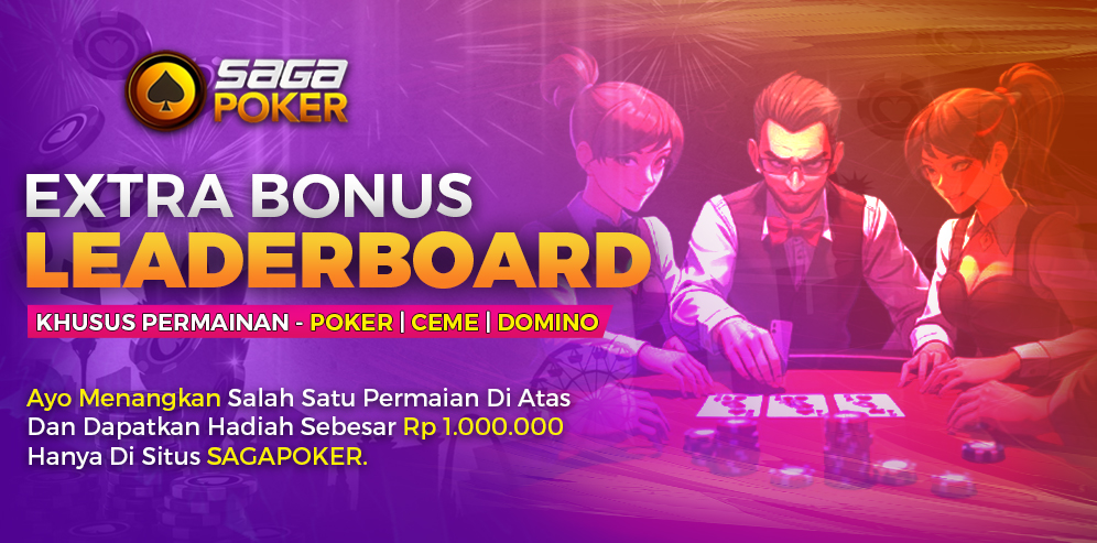 Sagapoker: Situs IDN Poker Online, Agen Judi Online DominoQQ