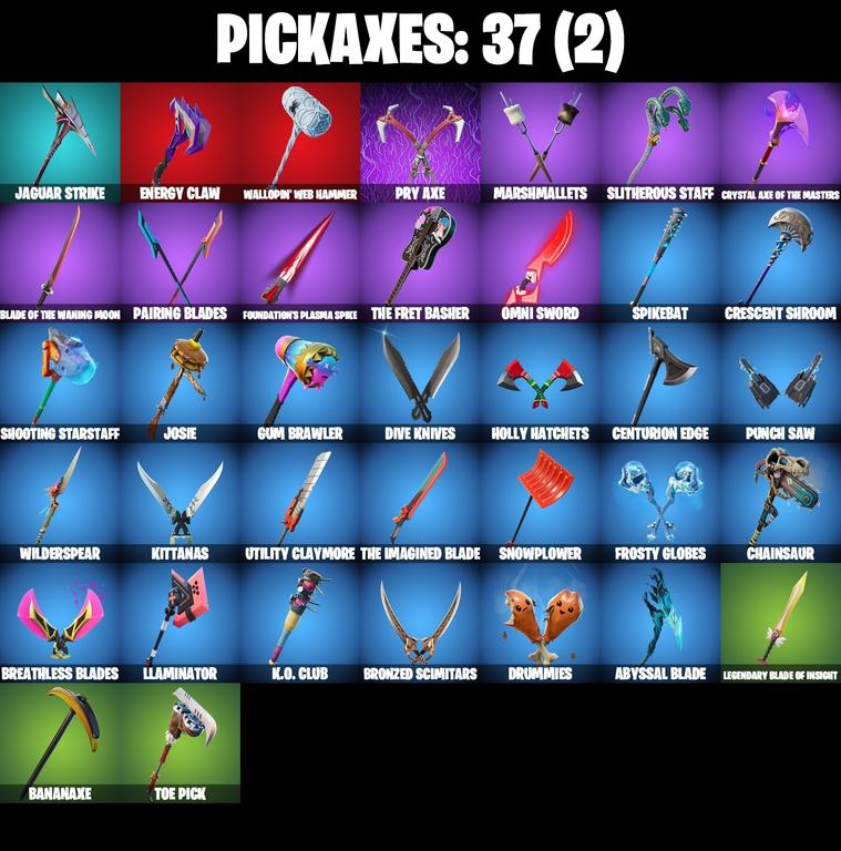 pickaxes comp