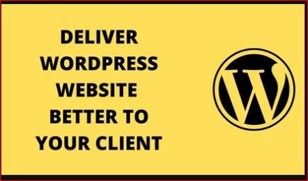 Deliver WordPress Website Better To Your Client