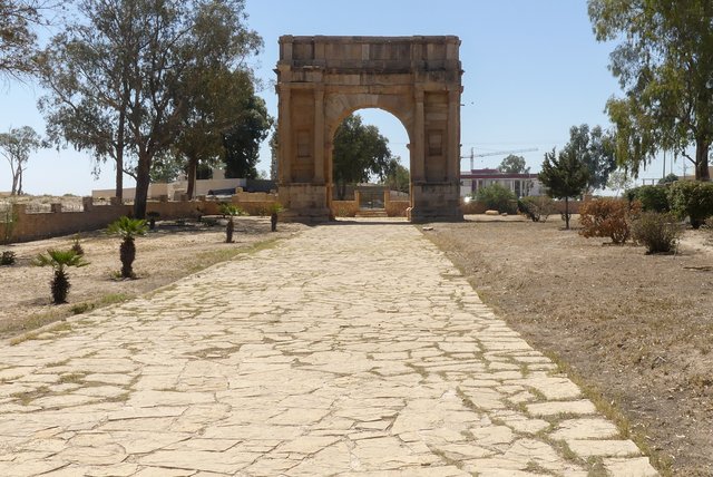 Una semana en Túnez por libre - Blogs de Tunez - Parque arqueológico de Sbeitla (2)
