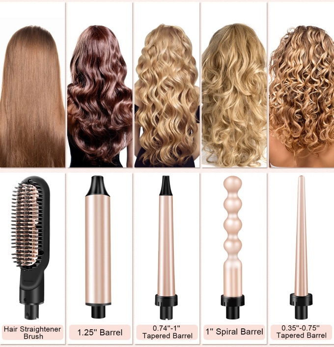Curling wands for different hairstyles needs