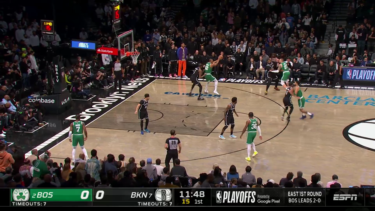 BASKETBALLNBA PO 2021/22 R1 G3 Brooklyn Nets vs Boston Celtics 23.04.2022