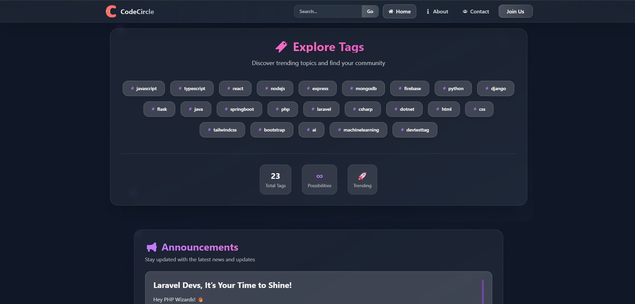 Code Circle screenshot 2