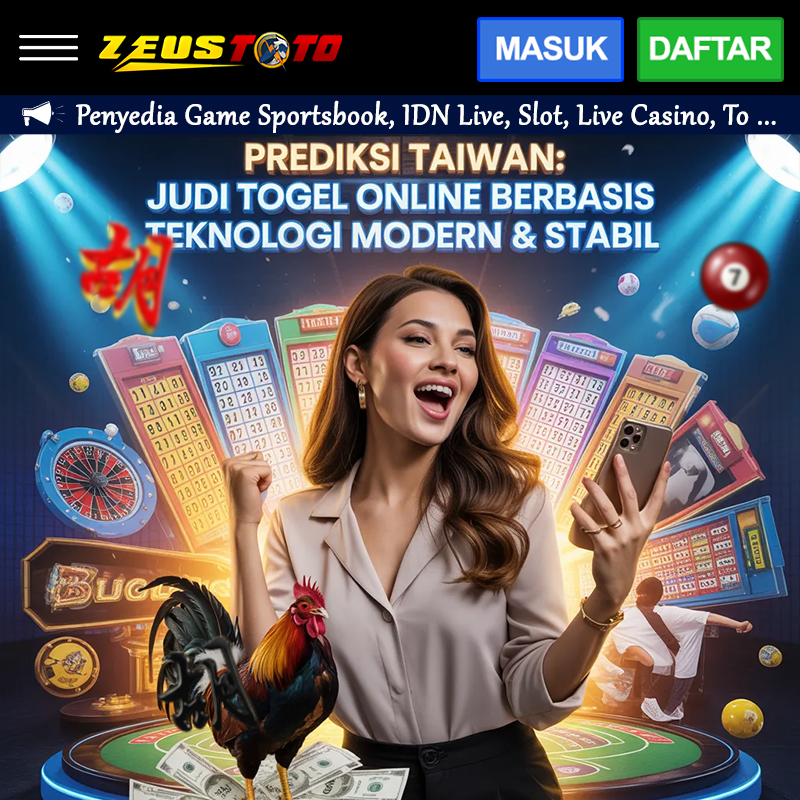 PREDIKSI TAIWAN: Judi Togel Online Berbasis Teknologi Modern & Stabil image 1