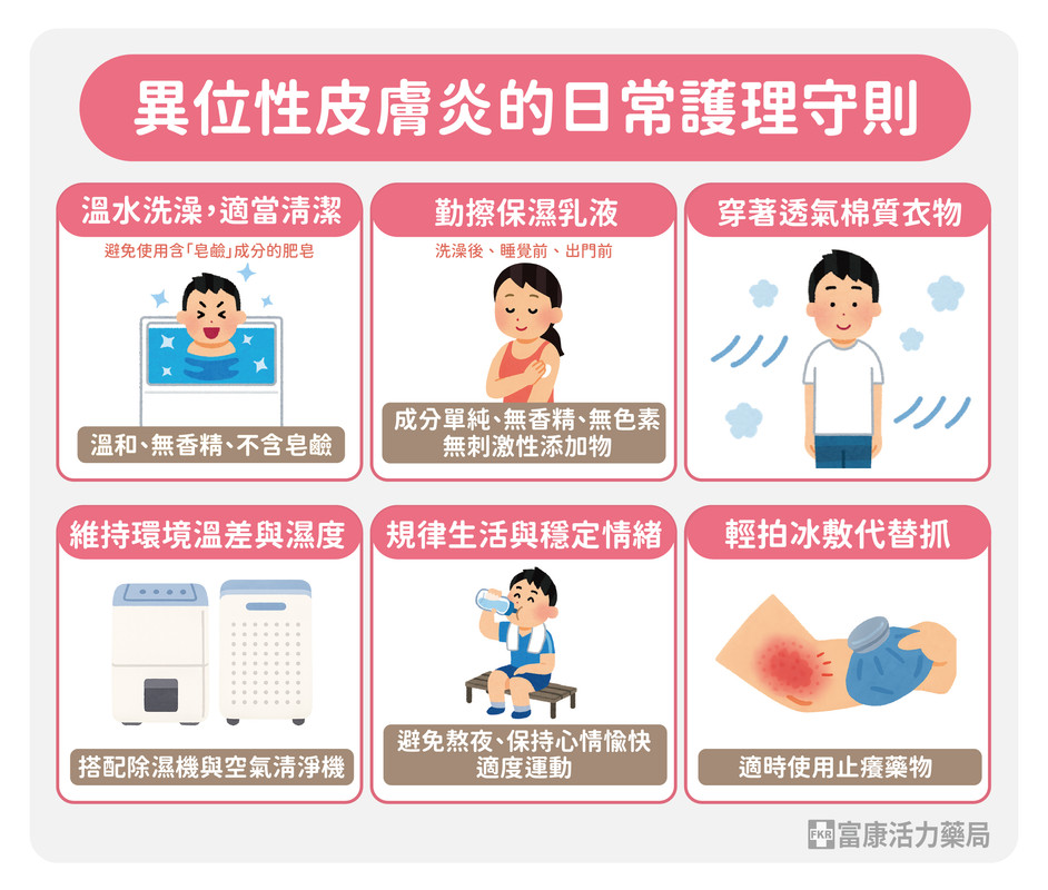 異位性皮膚炎日常照護