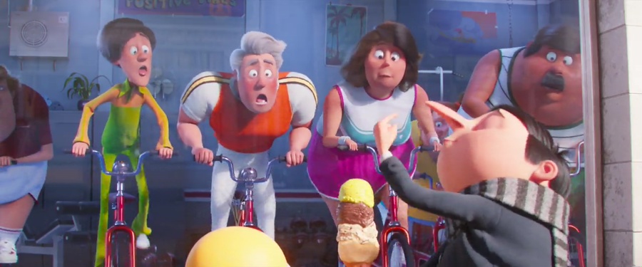 Minions: The Rise of Gru 2022 WebRip [Hindi + Tamil + Telugu + English] 480p, 720p ESub Screenshot
