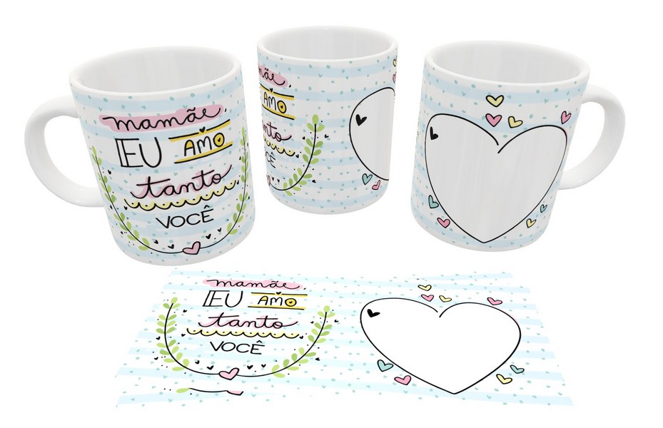 Caneca dia das Mães Modelo 105 com foto