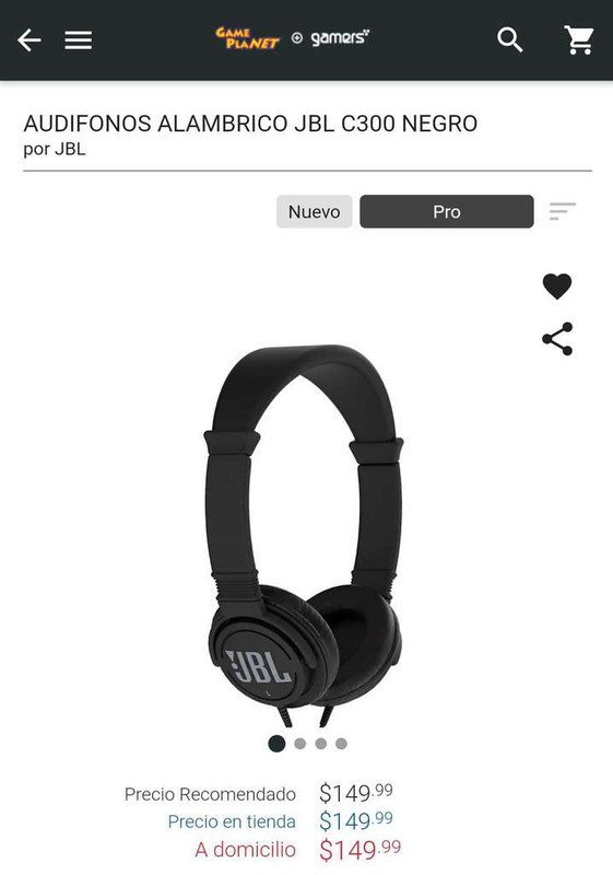 Gameplanet: Audífonos Alámbricos JBL C300