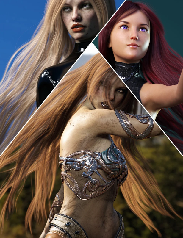 turbulent long hair for genesis 3 and 8 females 00 main daz3d