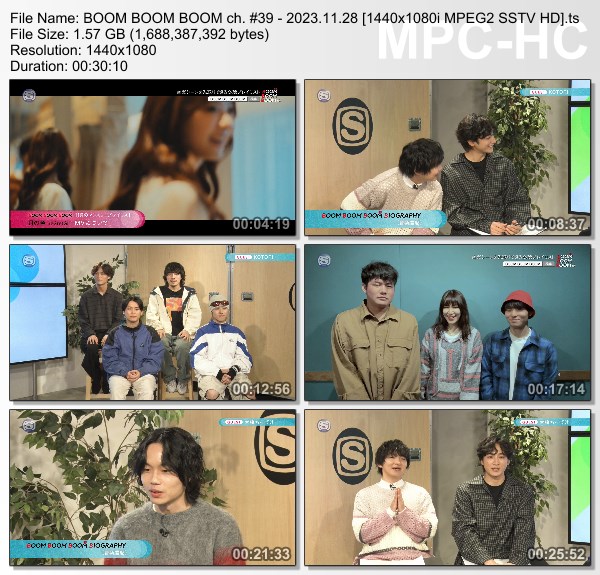 [TV-Variety] BOOM BOOM BOOM ch. #39 (SSTV 2023.11.28)