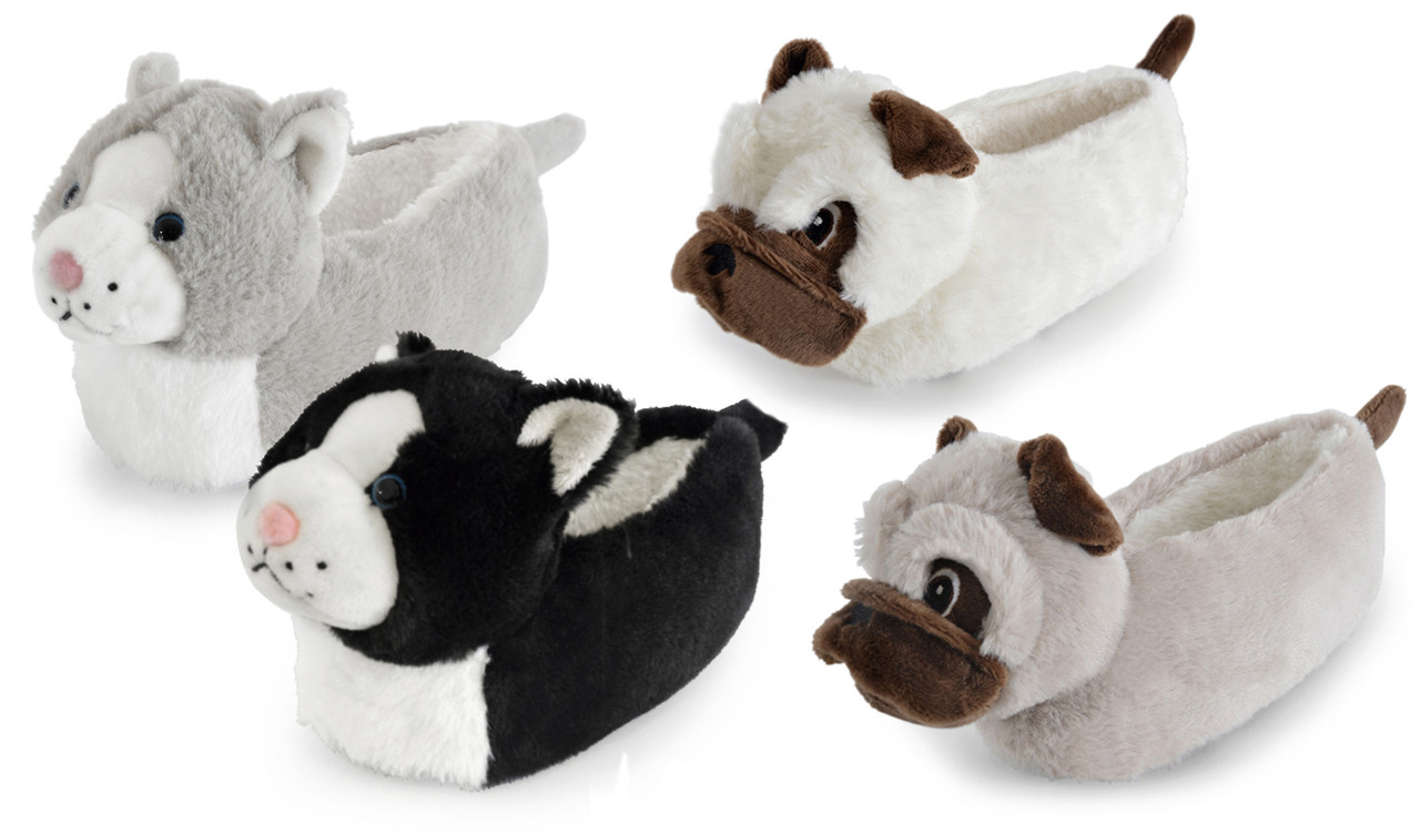 childrens dog slippers